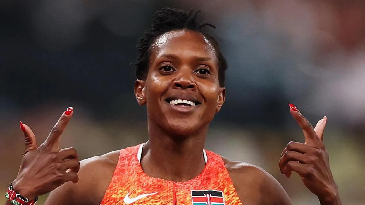 Faith Kipyegon wins unprecedented fourth world 1500m title
